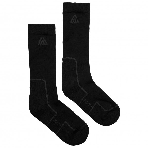 Aclima - Trekking Socks - Merinosocken Gr 36-39 schwarz von Aclima