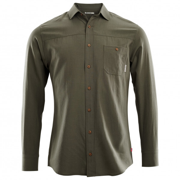 Aclima - Woven Wool Shirt - Hemd Gr M oliv von Aclima