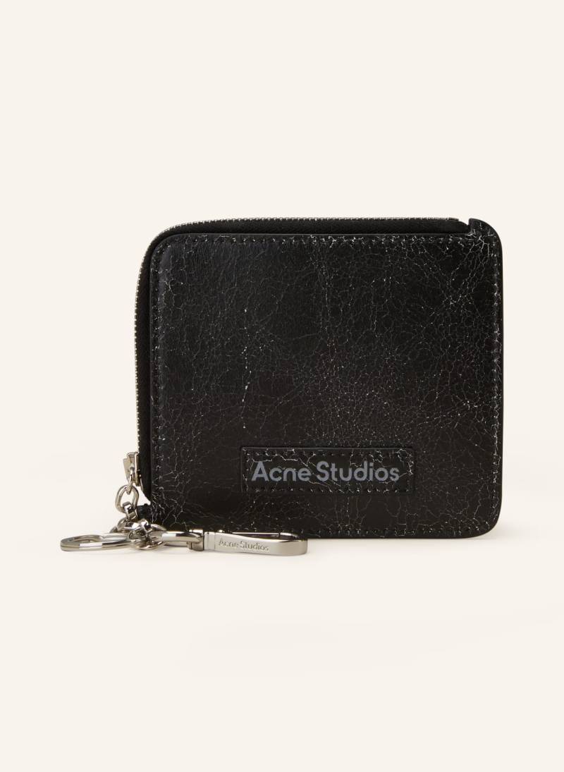 Acne Studios Kartenetui Mit Münzfach schwarz von Acne Studios
