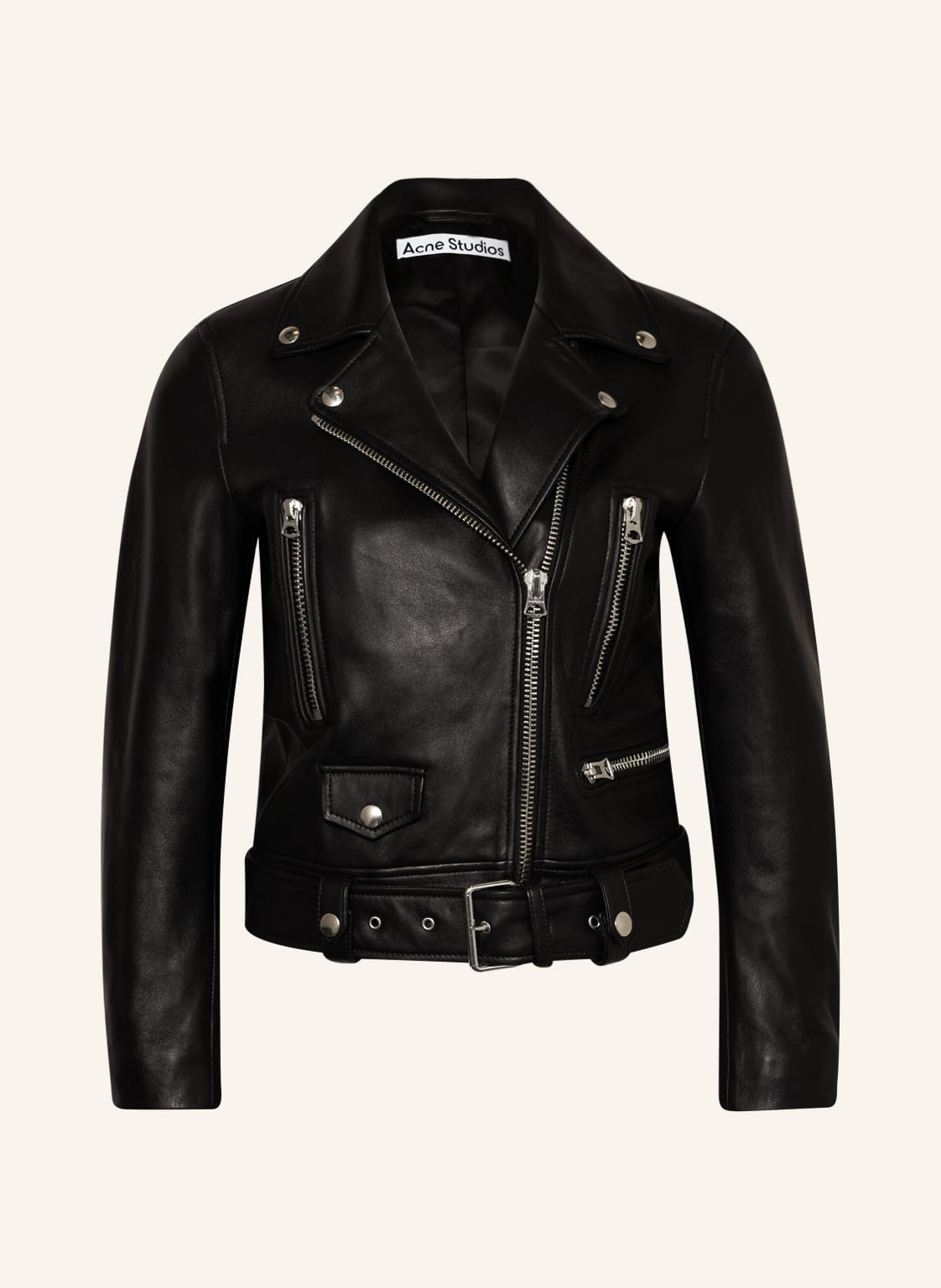 Acne Studios Lederjacke schwarz Acne Studios Lederjacke schwarz von Acne Studios
