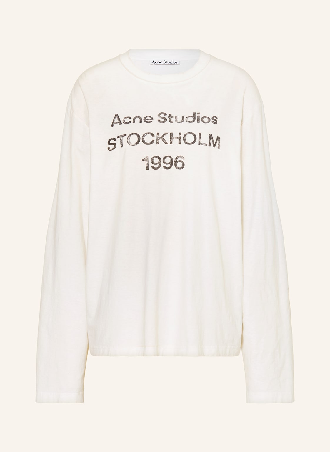 Acne Studios Longsleeve weiss Acne Studios Longsleeve weiss von Acne Studios