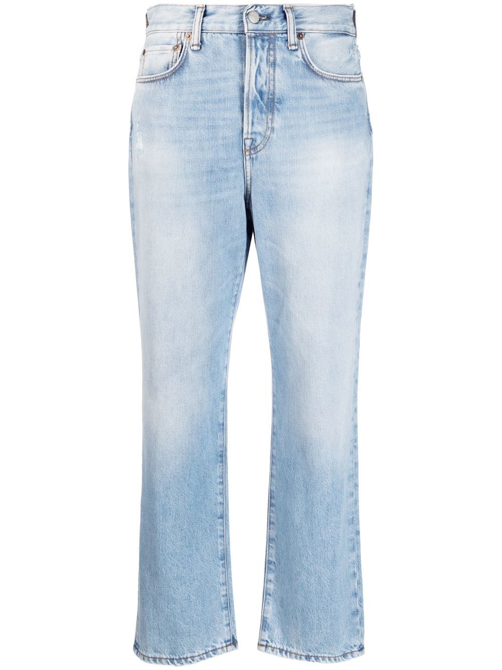 Acne Studios Mece high-waist cropped jeans - Blue von Acne Studios