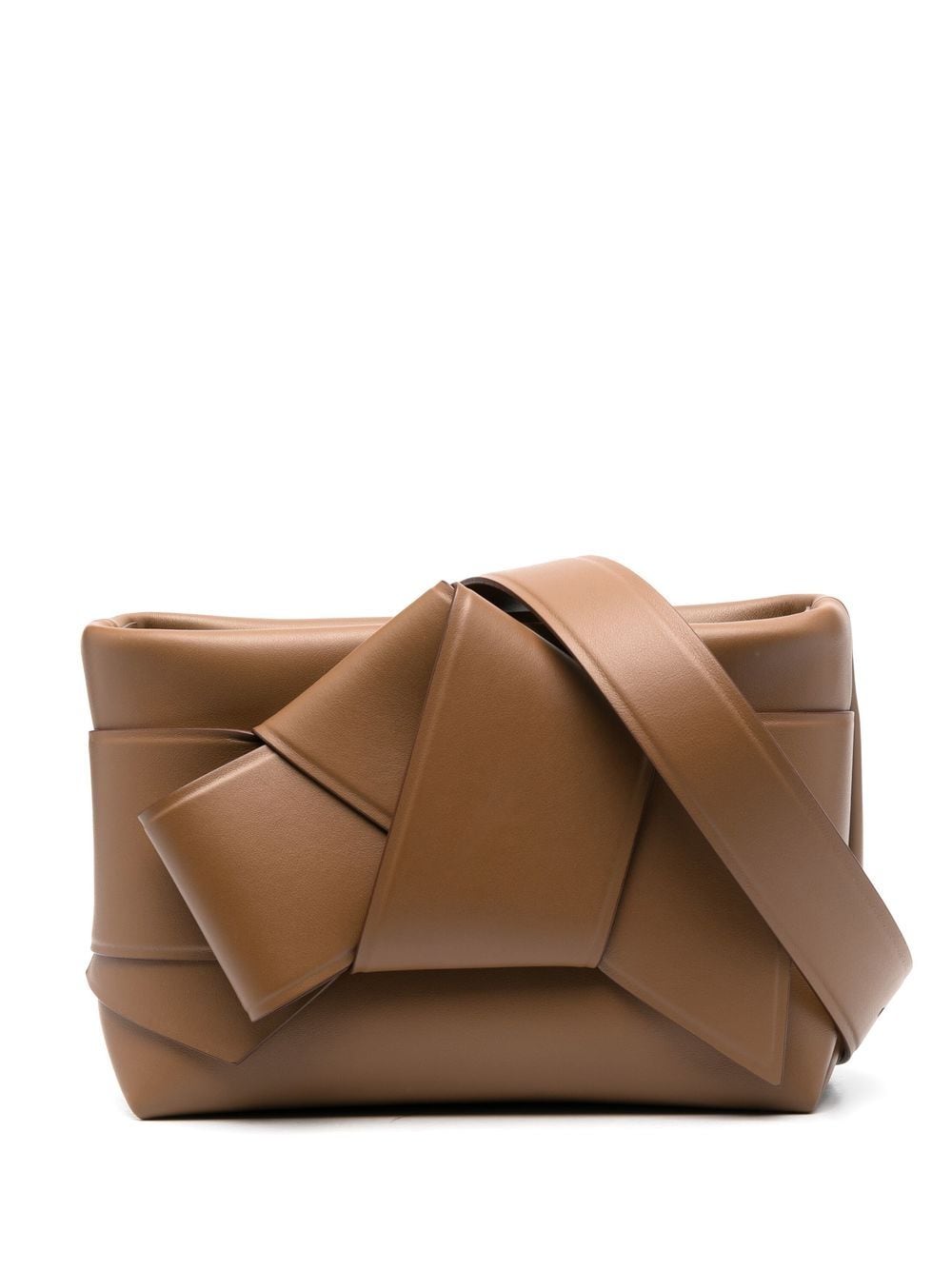 Acne Studios Musubi knotted shoulder bag - Brown von Acne Studios