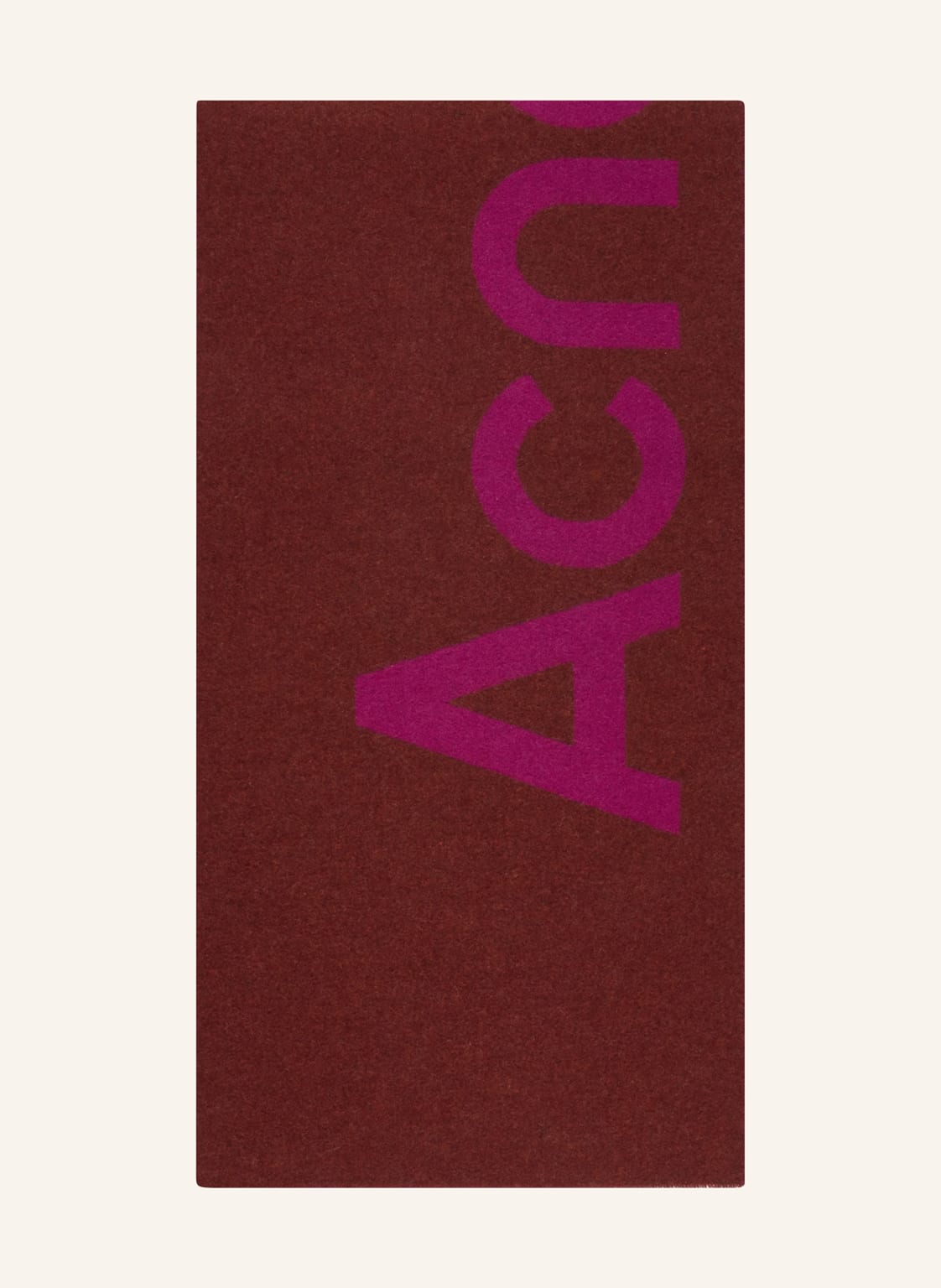 Acne Studios Schal pink von Acne Studios