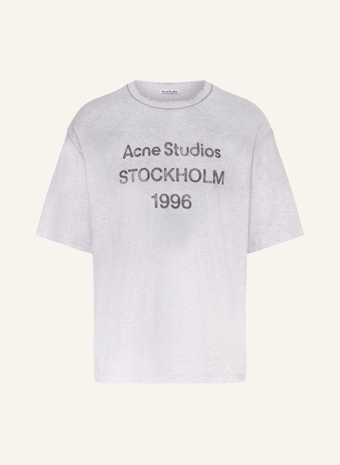 Acne Studios T-Shirt grau von Acne Studios