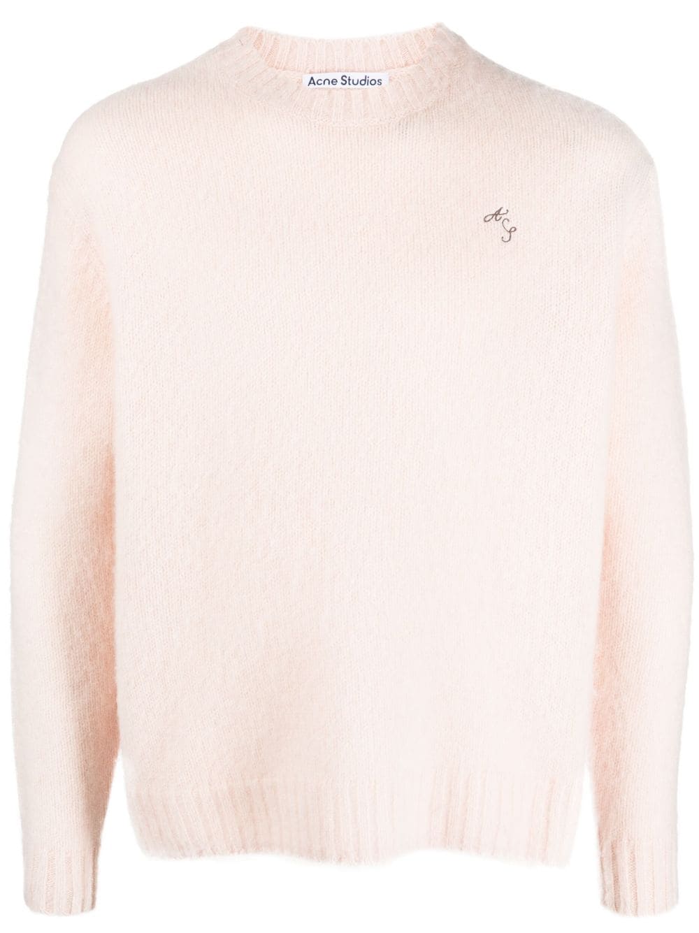 Acne Studios crew-neck wool jumper - Pink von Acne Studios