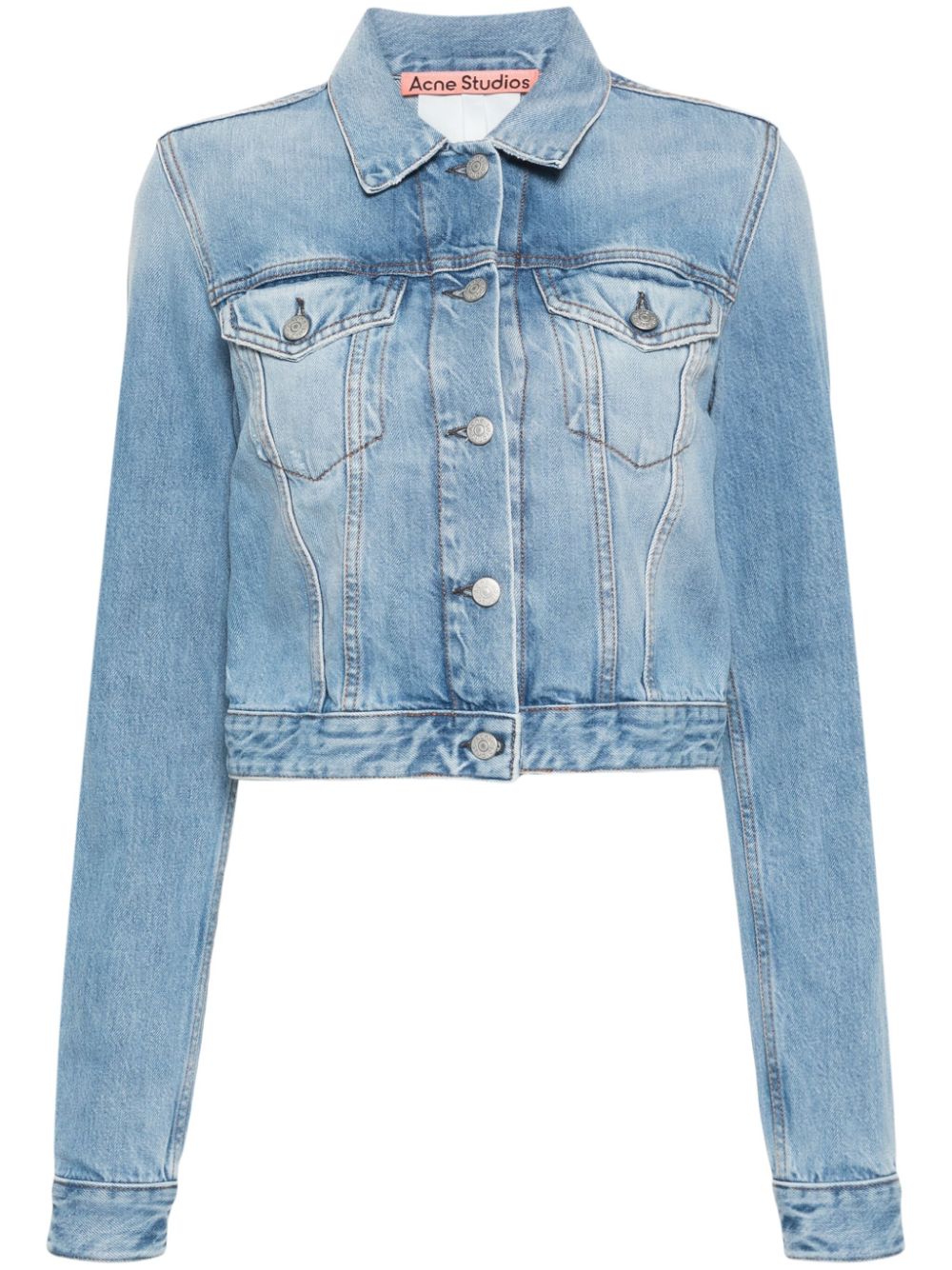 Acne Studios cropped denim jacket - Blue von Acne Studios