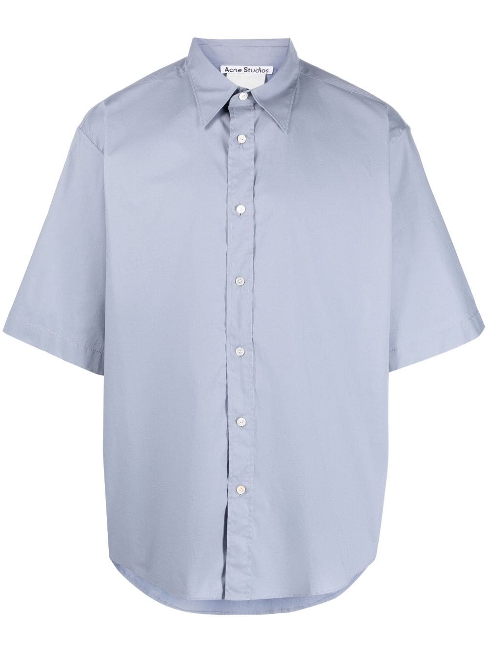 Acne Studios drop-shoulder short-sleeve shirt - Blue von Acne Studios