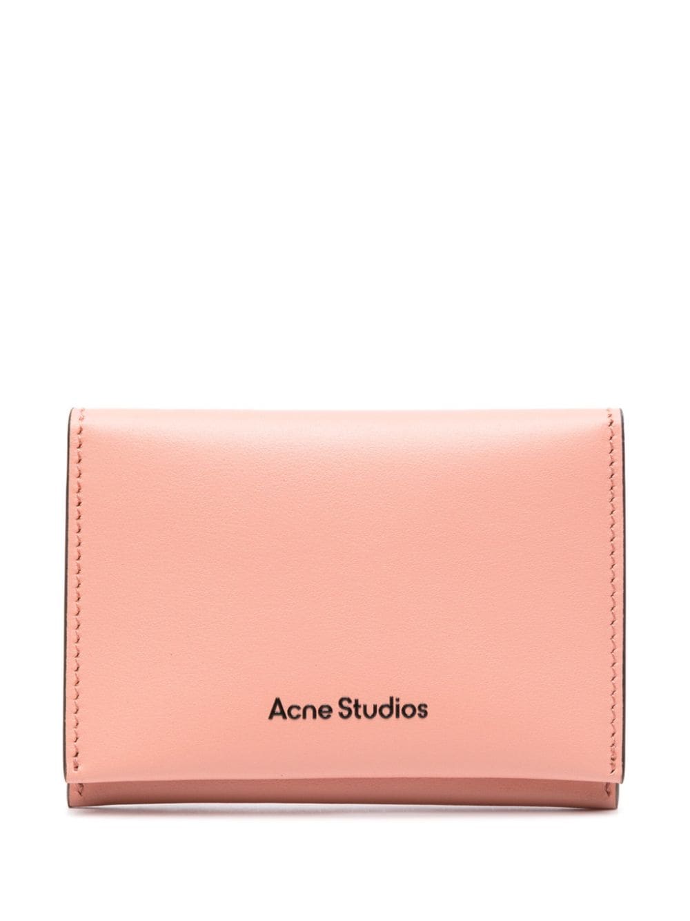 Acne Studios embossed-logo leather wallet - Pink von Acne Studios