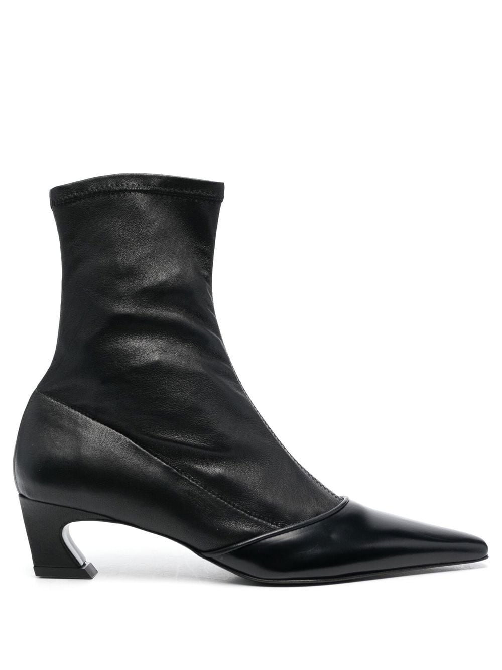 Acne Studios leather ankle boots - Black von Acne Studios