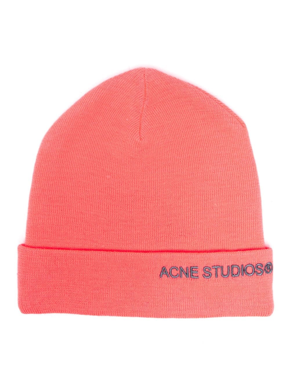 Acne Studios logo-embroidered beanie - Pink von Acne Studios