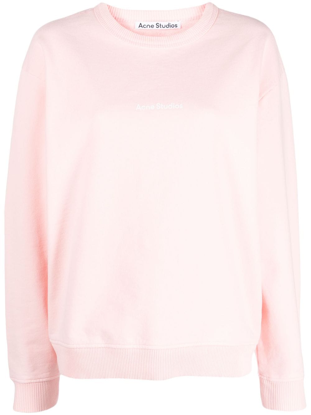 Acne Studios logo-print sweatshirt - Pink von Acne Studios