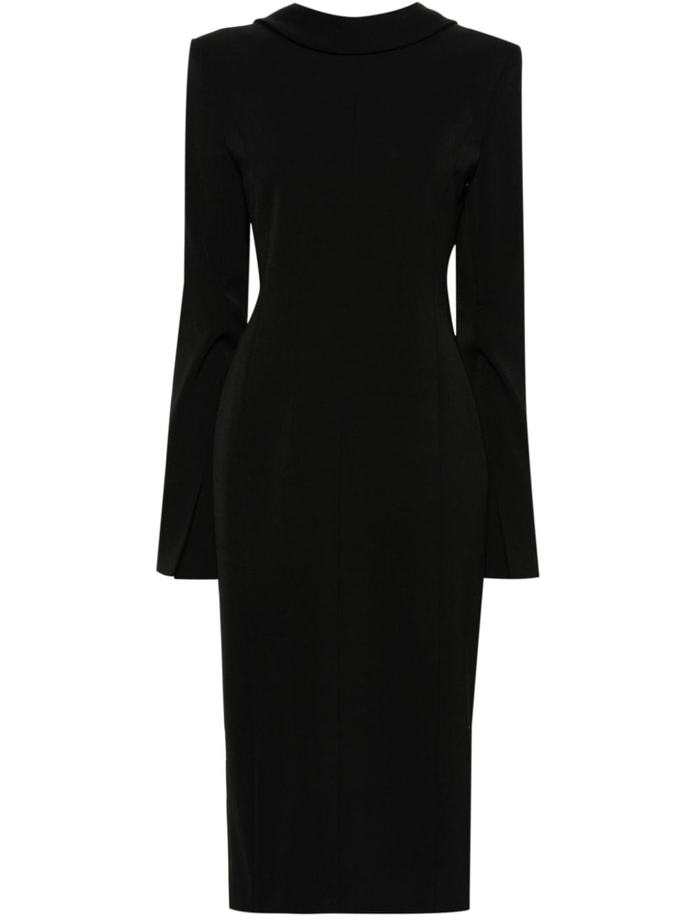 Acne Studios side-slit blazer dress - Black von Acne Studios