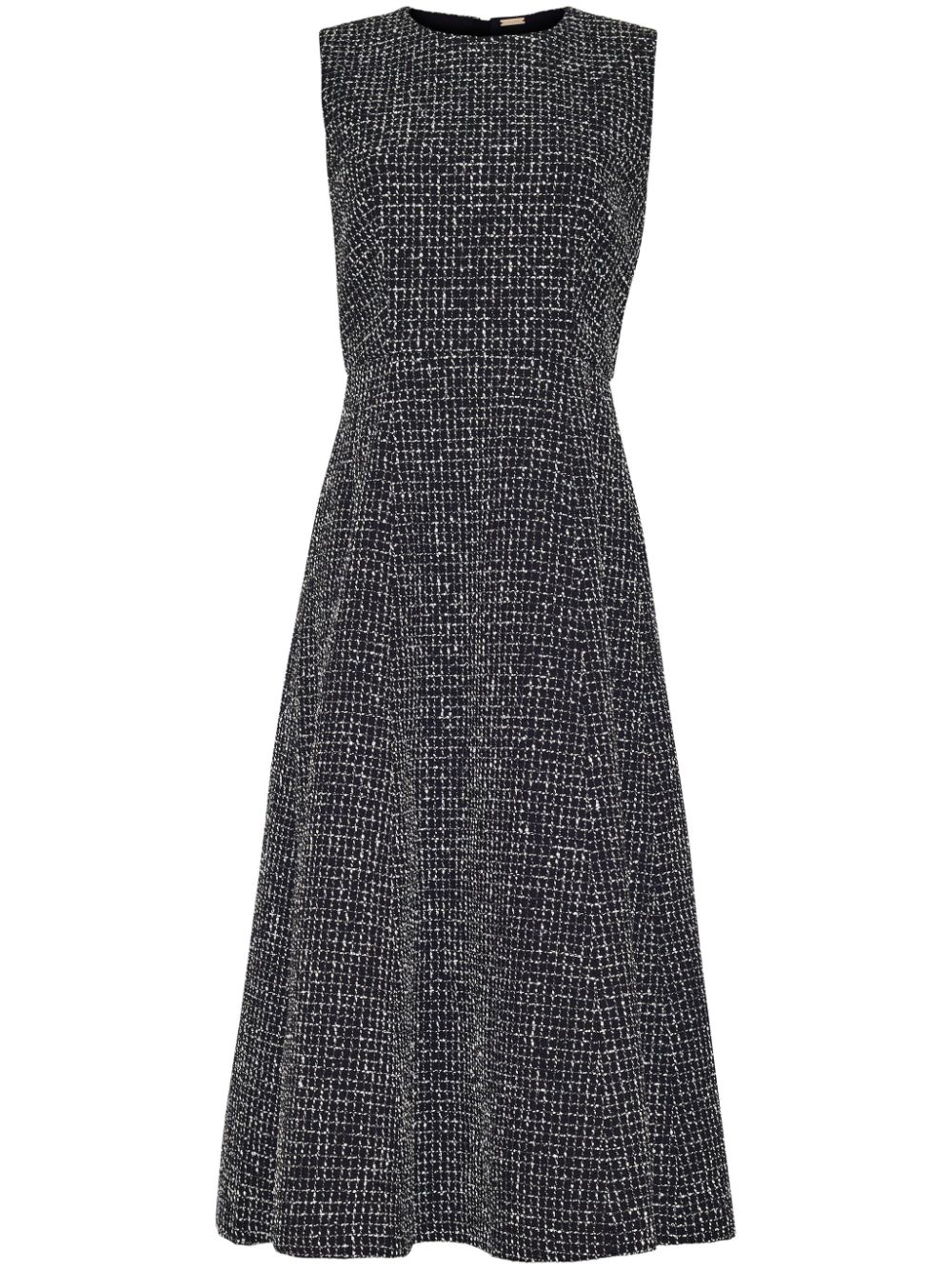 Adam Lippes Eloise tweed midi dress - Black von Adam Lippes