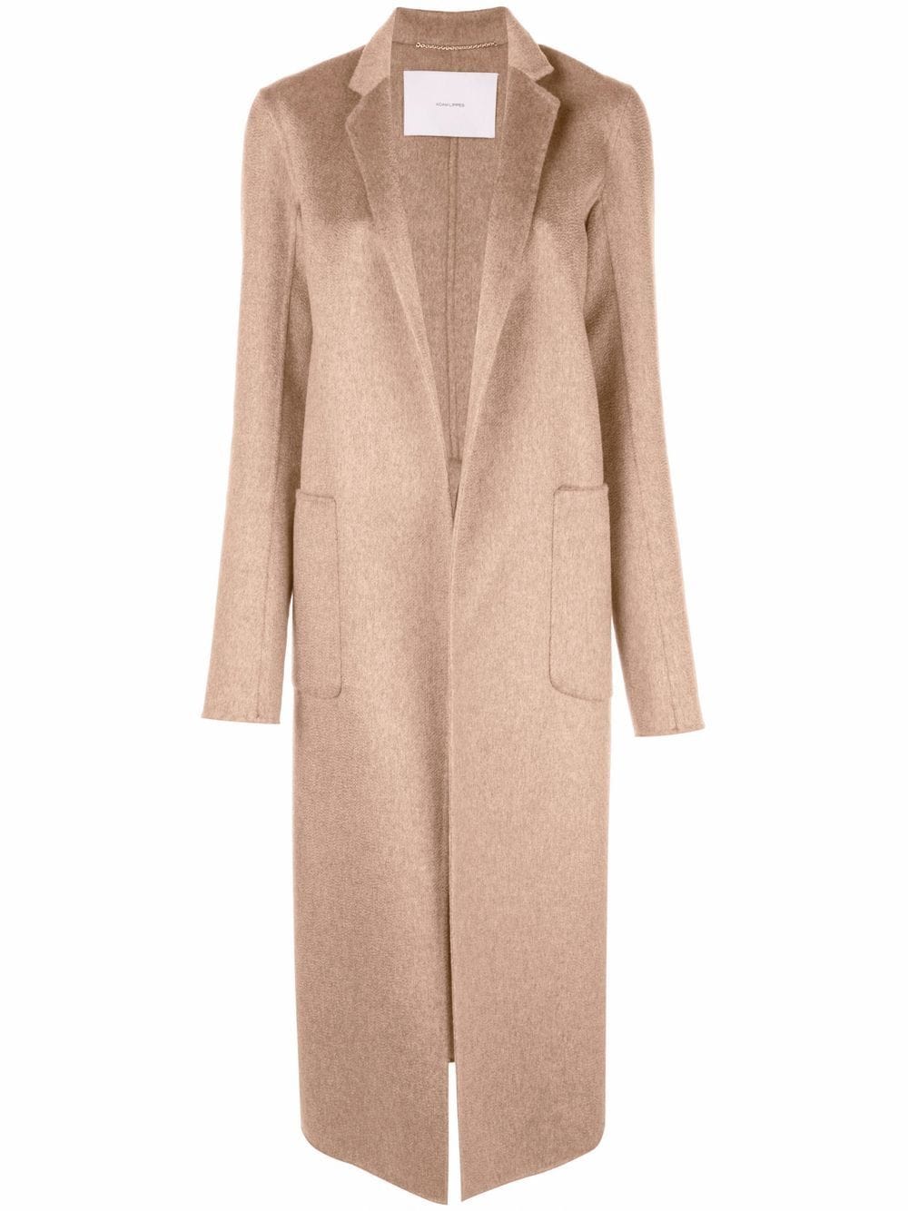 Adam Lippes Vanessa open-front cashmere coat - Brown von Adam Lippes