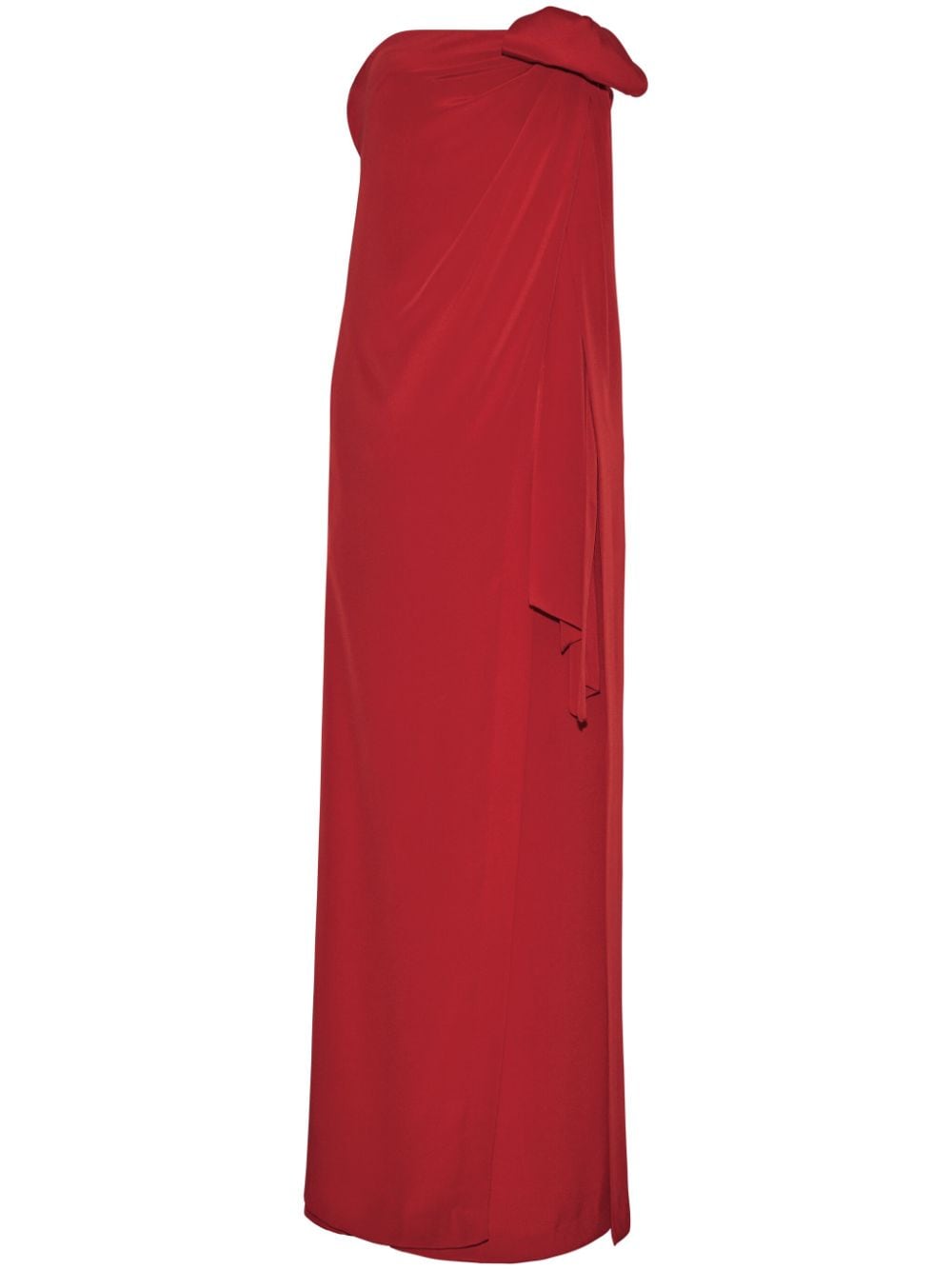 Adam Lippes silk maxi dress - Red von Adam Lippes