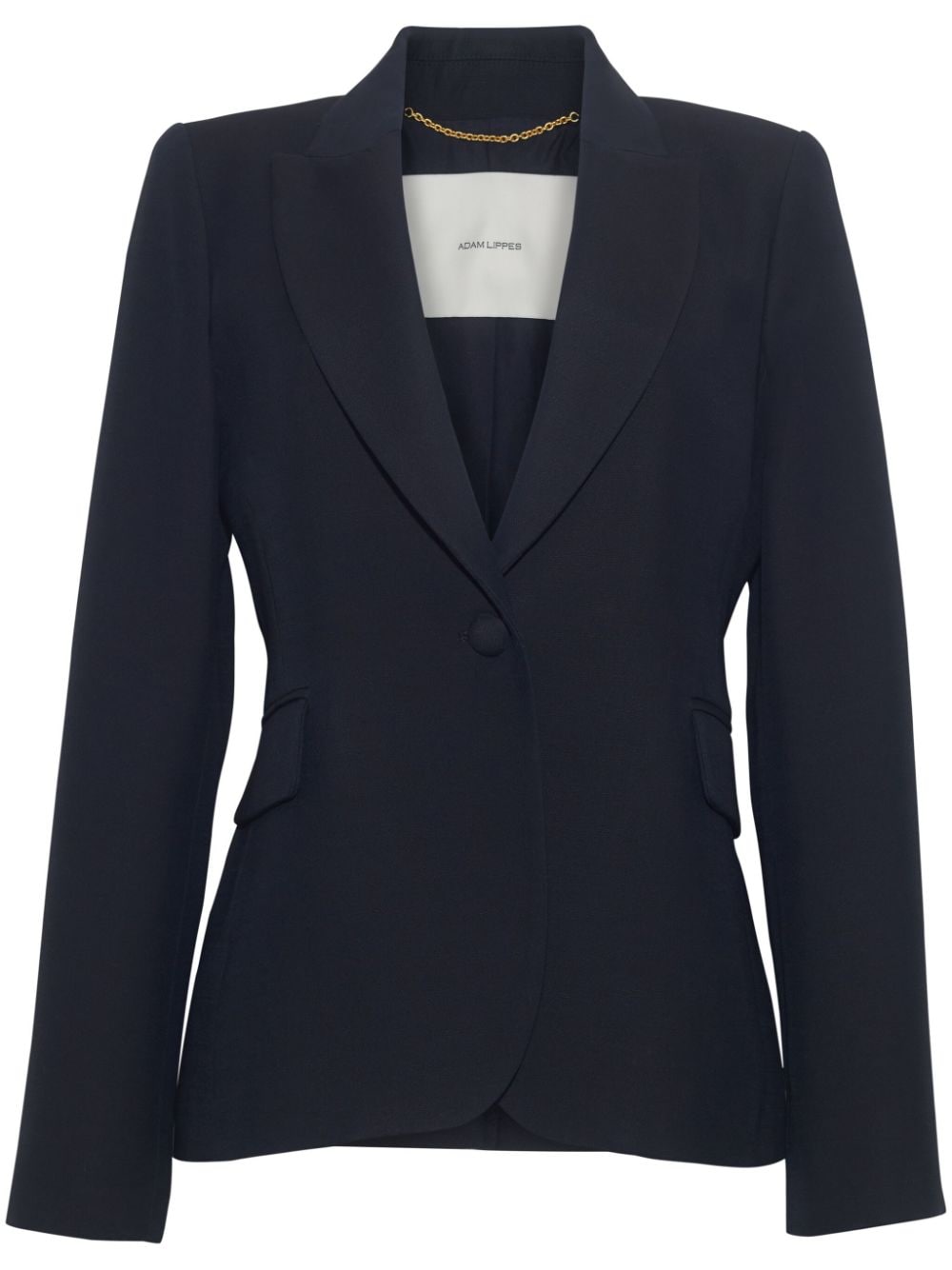 Adam Lippes single-breasted tuxedo blazer - Black von Adam Lippes