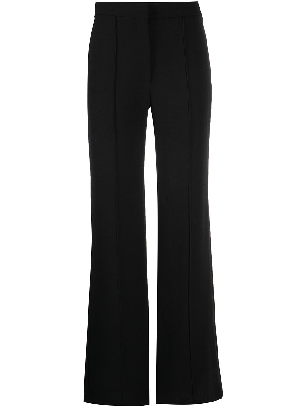 Adam Lippes wide-leg high-waisted trousers - Black von Adam Lippes