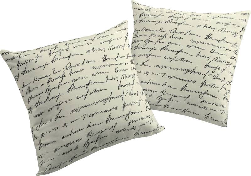 Adam Dekokissen »Kissenhülle Scribble«, aus Bio-Baumwolle, Kissenhülle ohne Füllung, 1 Stück von Adam