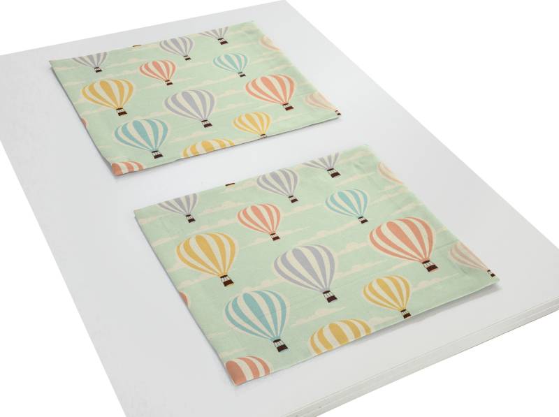 Adam Platzset »Balloons«, (2 St.), GOTS organic,zertifiziert durch CERES 0242für Kinder von Adam