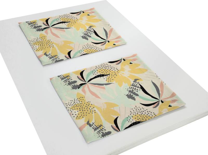 Adam Platzset »Jungle«, (2 St.), GOTS organic,zertifiziert durch CERES 0242Made in Germany von Adam