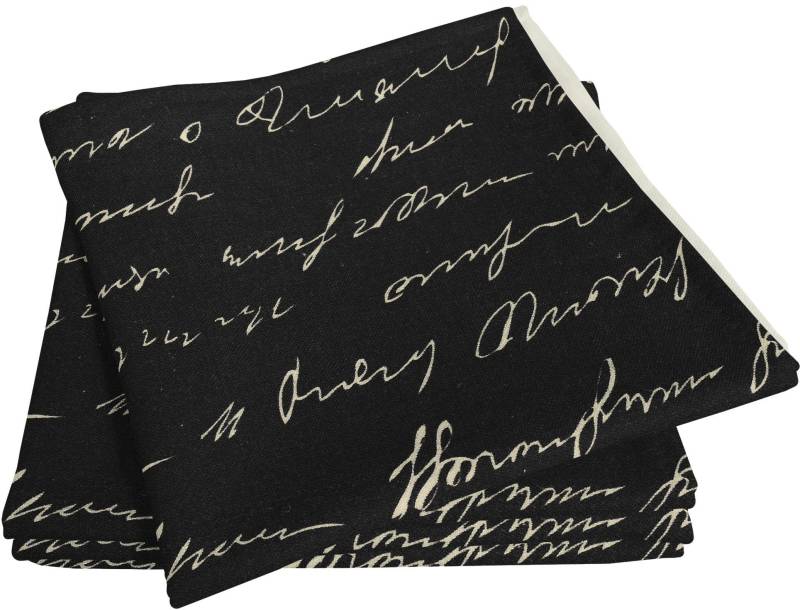 Adam Stoffserviette »Scribble«, aus Bio-Baumwolle,Made in Germany von Adam