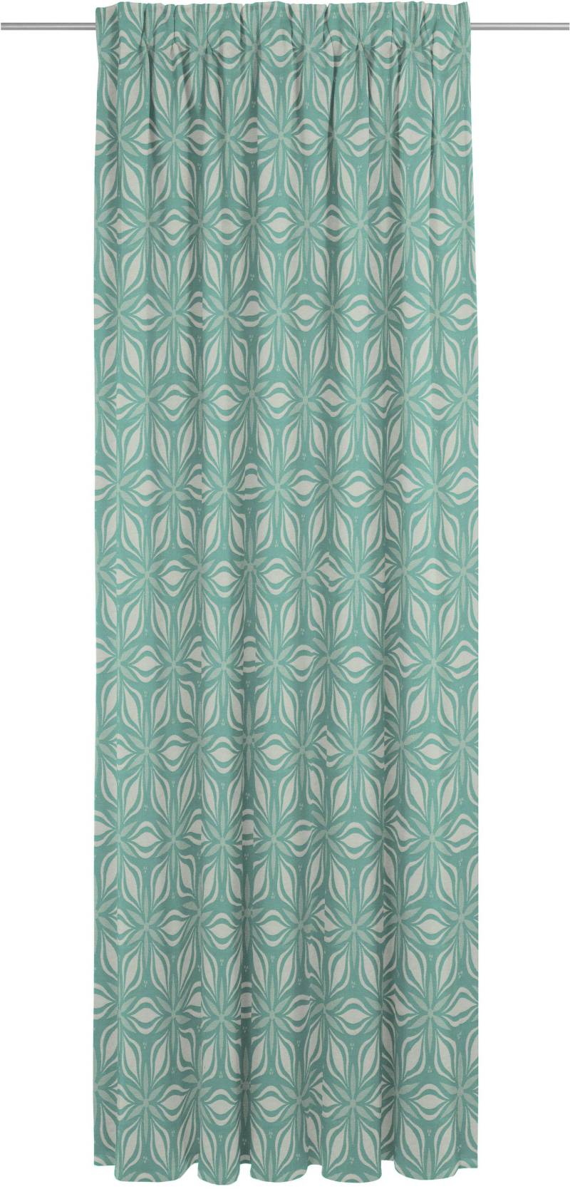 Adam Vorhang »Retro Floret«, (1 St.), aus Bio-Baumwolle von Adam