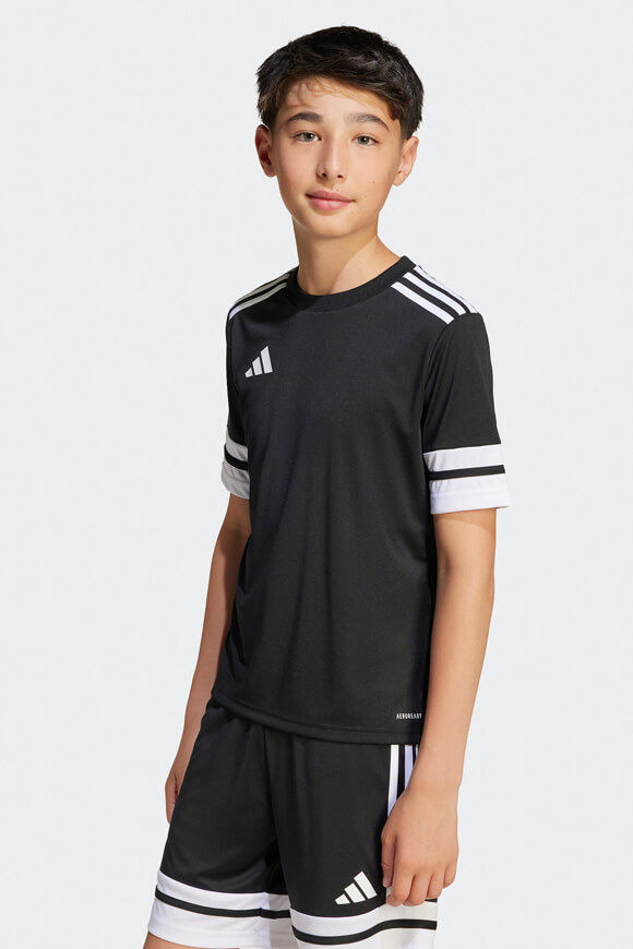 Adidas (alle) Squadra 25 T-Shirt | Black + White | Jungen  | 164 von Adidas (alle)
