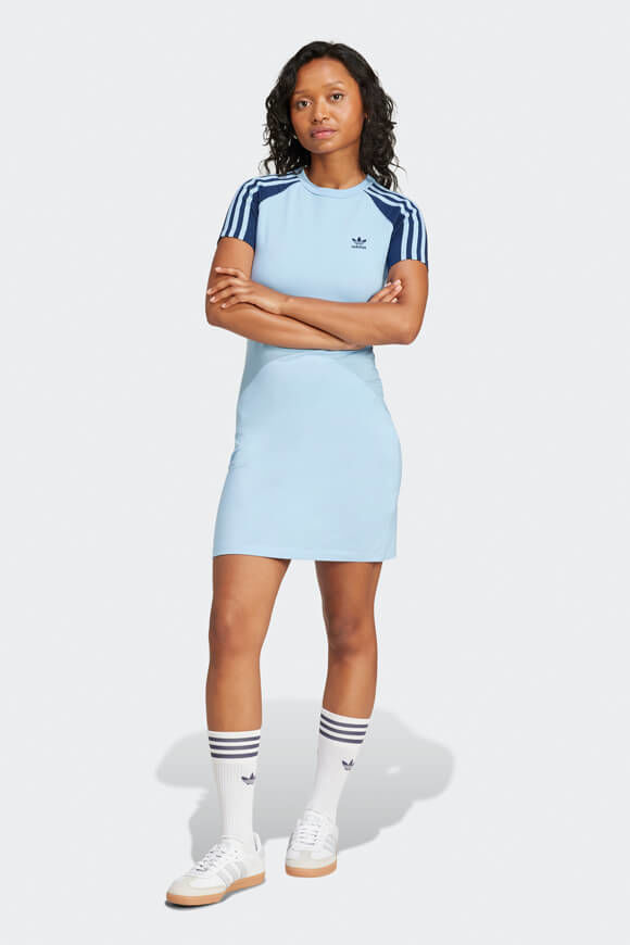 Adidas Originals Adicolor Minikleid | Clear Sky | Damen  | S von Adidas Originals