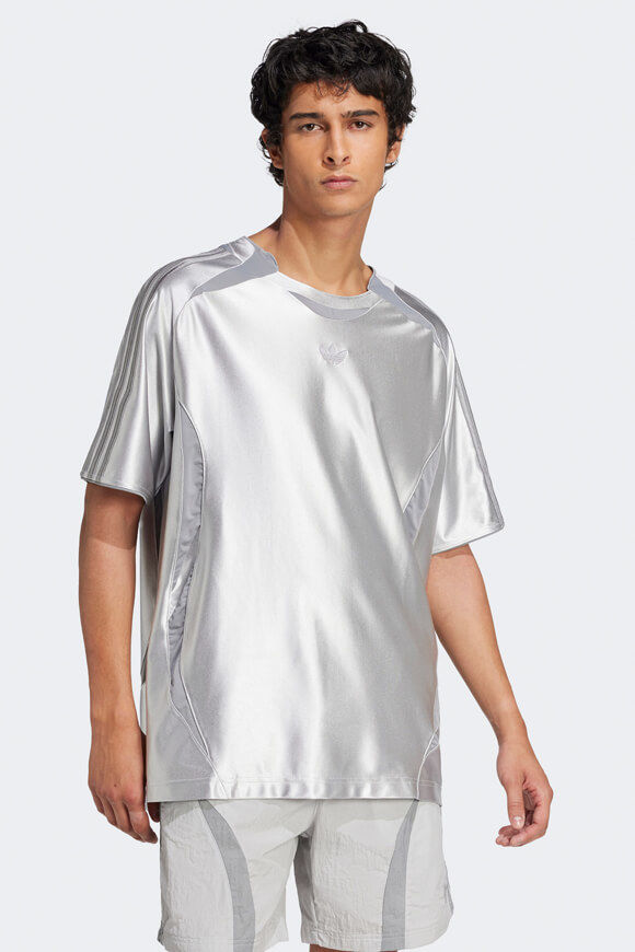Adidas Originals Adicolor Satin T-Shirt | Grey Two | Herren  | L von Adidas Originals