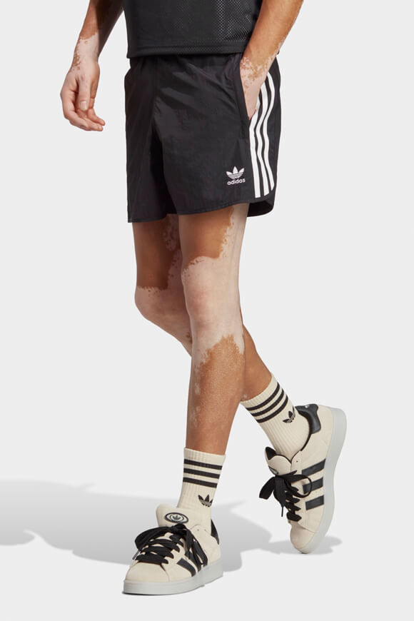 Adidas Originals Adicolor Sprinter Trainingsshorts | Black | Herren  | L von Adidas Originals