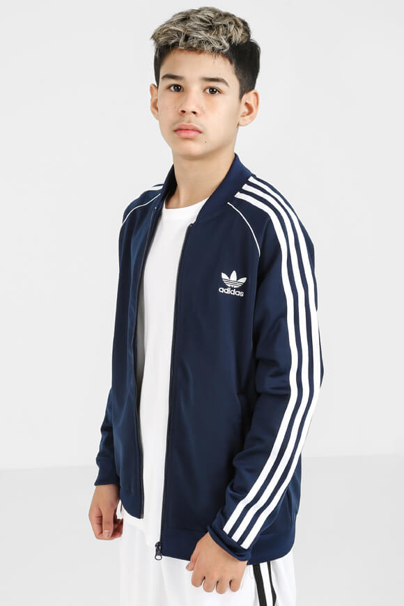 Adidas Originals Adicolor Superstar Trainingsjacke | Indigo Navy | Jungen  | 140 von Adidas Originals