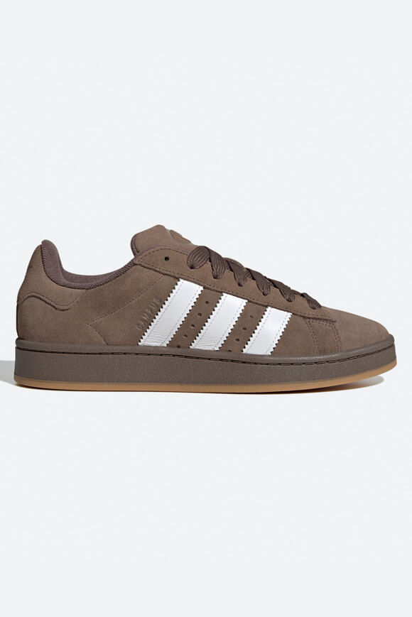 Adidas Originals Campus 00S Sneaker | Earth Strata + Footwear White + Gum | unisex  | EU44 von Adidas Originals