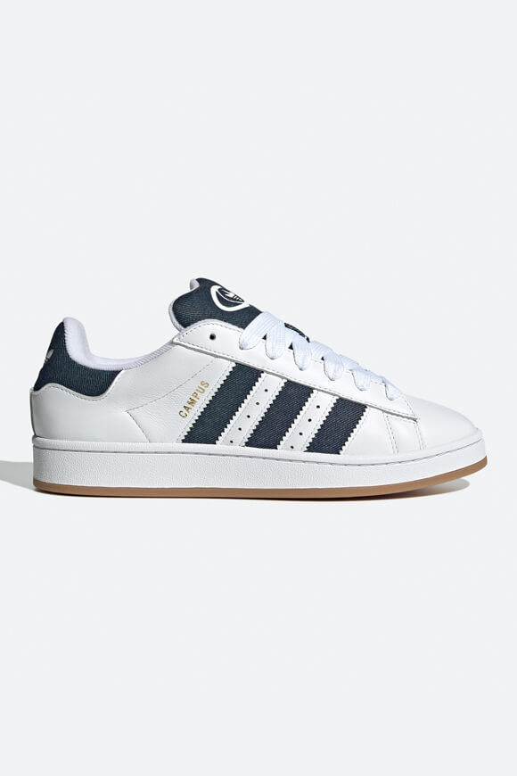Adidas Originals Campus 00S Sneaker | Footwear White + Night Indigo + Gold Metallic | Damen  | EU40 von Adidas Originals