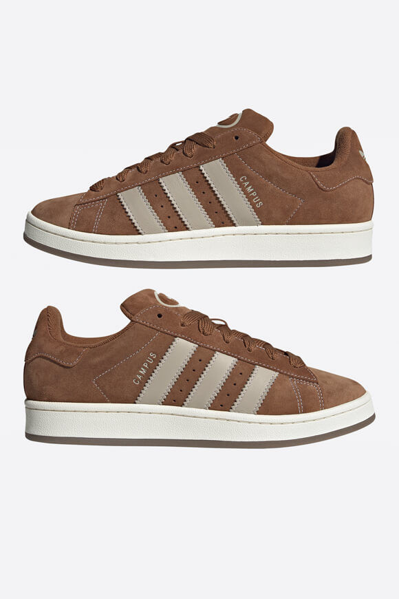 Adidas Originals Campus 00S Sneaker | Wild Brown + Wonder Beige + Off White | Herren  | EU41 1/3 von Adidas Originals