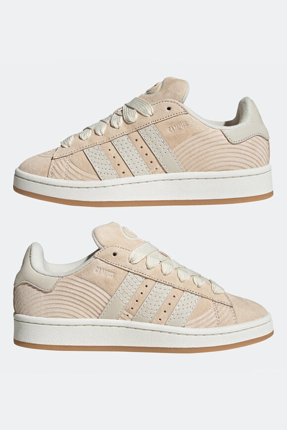 Adidas Originals Campus 00S Sneaker | Wonder White + Cream White + Core White | Damen  | EU36 2/3 von Adidas Originals