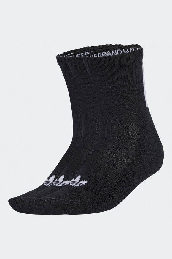Adidas Originals Dreierpack Socken | Black | Herren  | EU37-39 von Adidas Originals