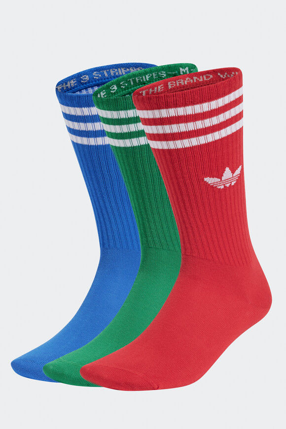 Adidas Originals Dreierpack Socken | Red + Green + Blue | unisex | EU37-39 Adidas Originals Dreierpack Socken | Red + Green + Blue | unisex | EU37-39 von Adidas Originals