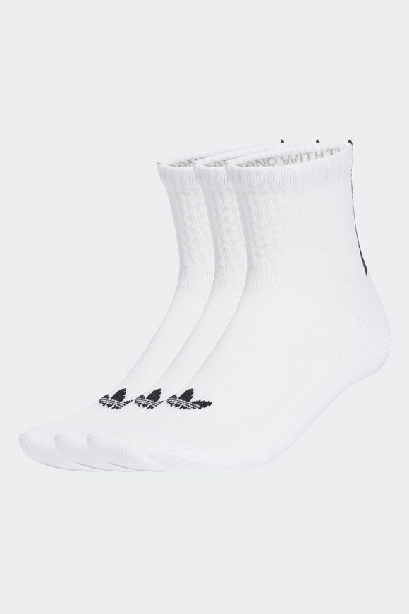 Adidas Originals Dreierpack Socken | White | Herren  | EU37-39 von Adidas Originals