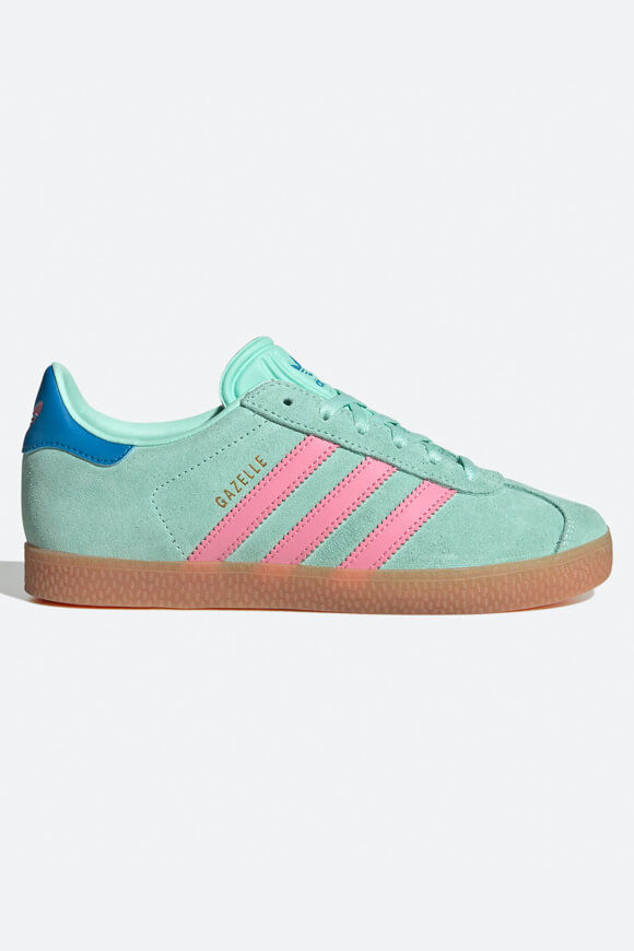 Adidas Originals Gazelle Sneaker | Clear Mint + Bliss Pink + Bright Blue | Mädchen  | EU36 von Adidas Originals