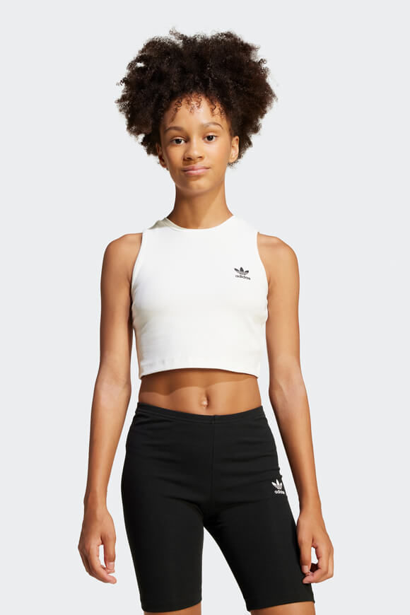 Adidas Originals Geripptes Crop Tanktop | Cloud White | Mädchen | 158 Adidas Originals Geripptes Crop Tanktop | Cloud White | Mädchen | 158 von Adidas Originals