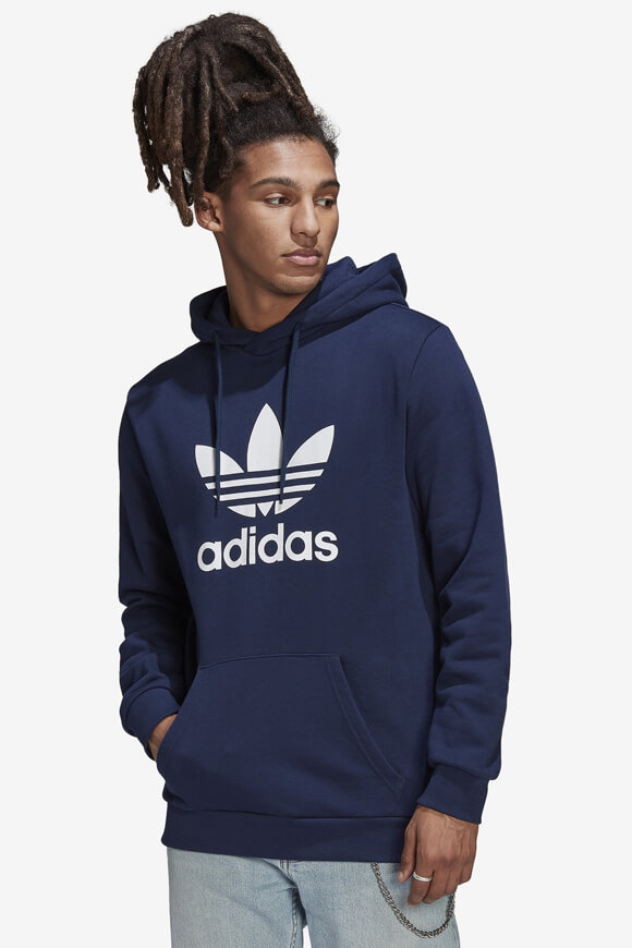 Adidas Originals Kapuzensweatshirt | Night Indigo | Herren  | L von Adidas Originals