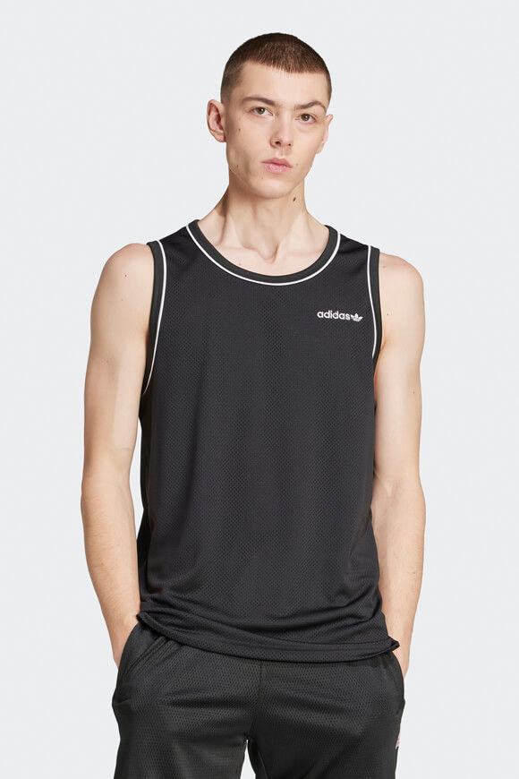 Adidas Originals Mesh Tanktop | Black | Herren  | M von Adidas Originals