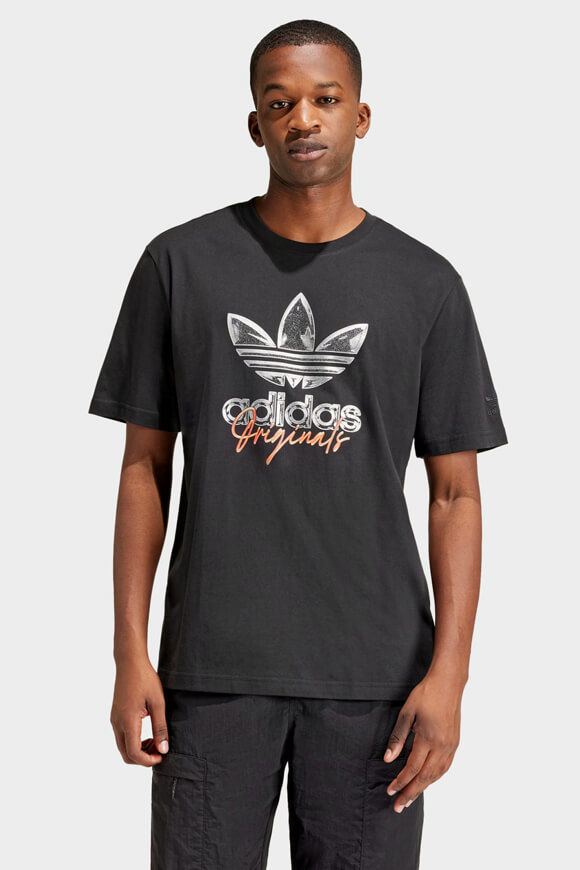Adidas Originals Oversize T-Shirt | Black | Herren  | S von Adidas Originals