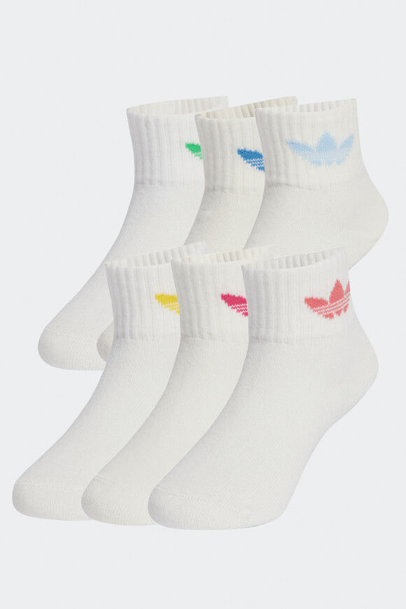 Adidas Originals Sechserpack Socken | Cloud White | Jungen | EU37-39 Adidas Originals Sechserpack Socken | Cloud White | Jungen | EU37-39 von Adidas Originals