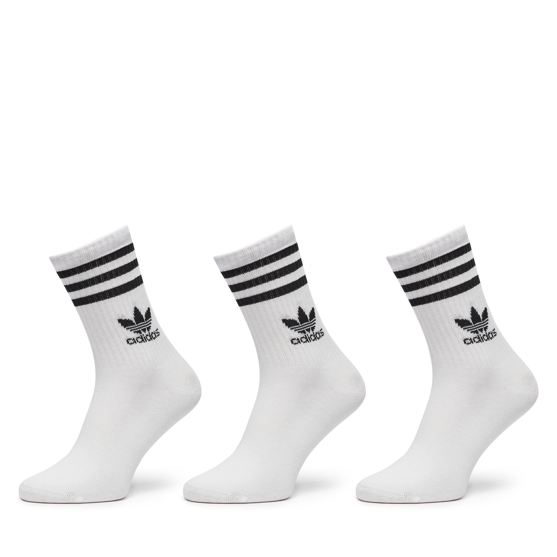 3er-Set hohe Unisex-Socken adidas IJ0733 Weiß 3er-Set hohe Unisex-Socken adidas IJ0733 Weiß von Adidas