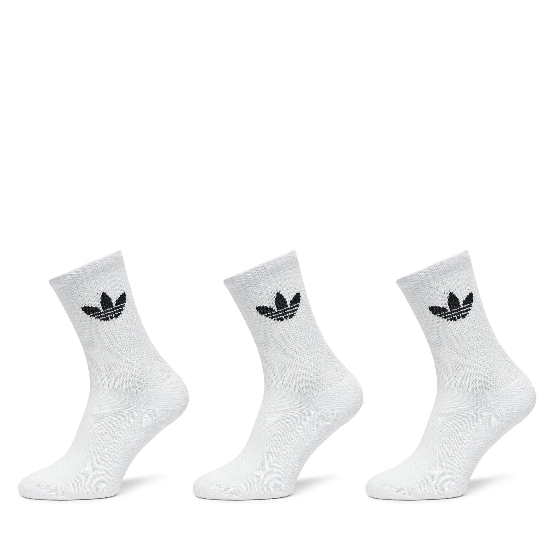 3er-Set hohe Unisex-Socken adidas Trefoil Cushion IJ5616 Weiß 3er-Set hohe Unisex-Socken adidas Trefoil Cushion IJ5616 Weiß von Adidas