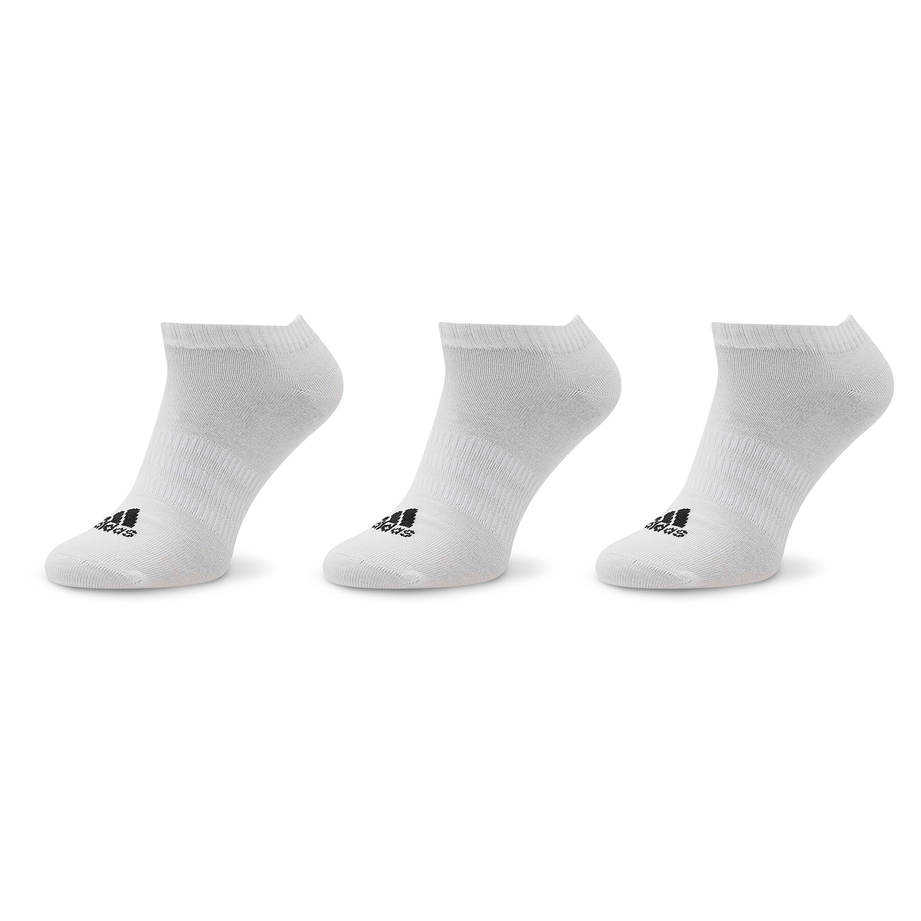 3er-Set niedrige Unisex-Socken adidas Thin And Light HT3469 White/Black von Adidas