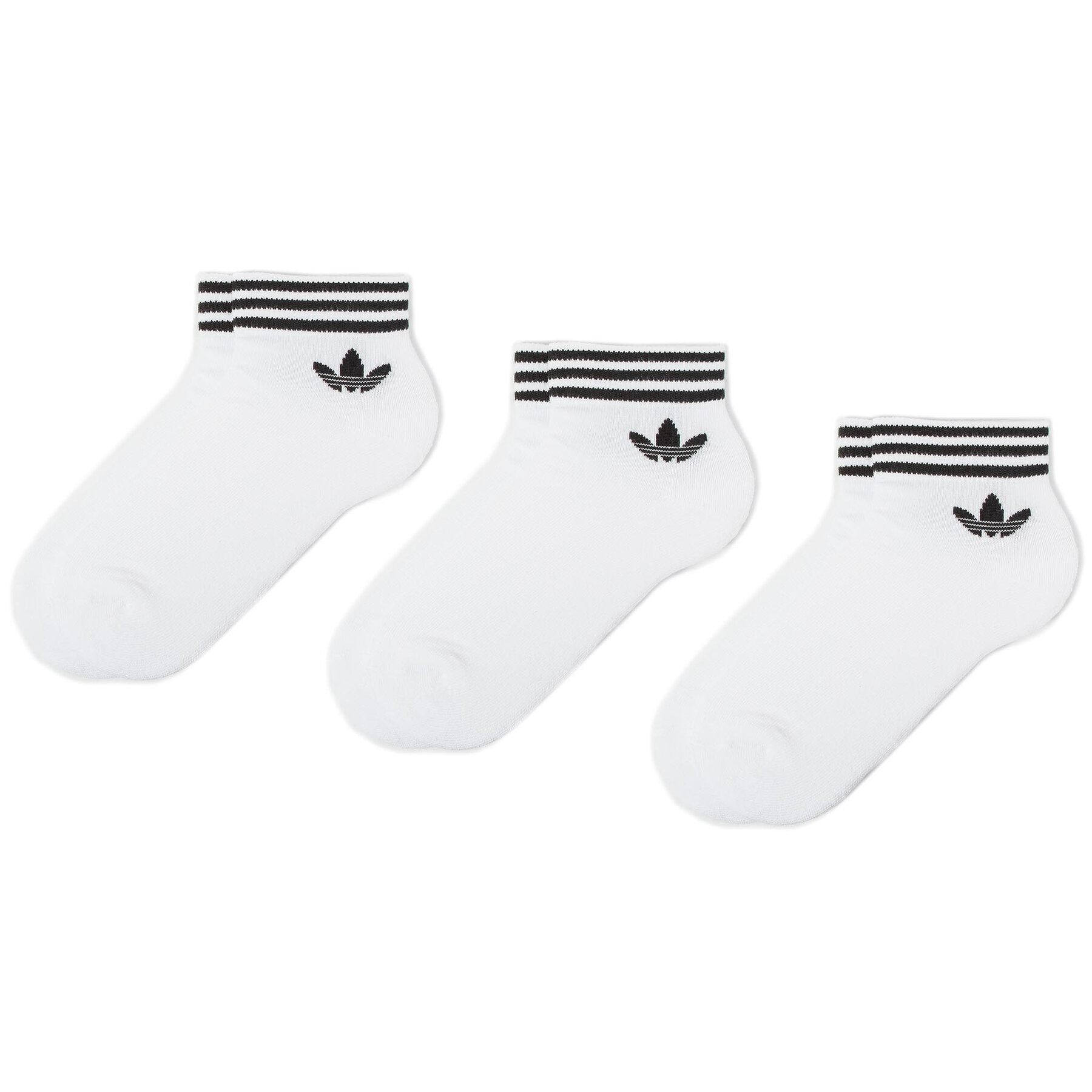 3er-Set niedrige Unisex-Socken adidas Tref Ank Sck Hc EE1152 White/Black von Adidas