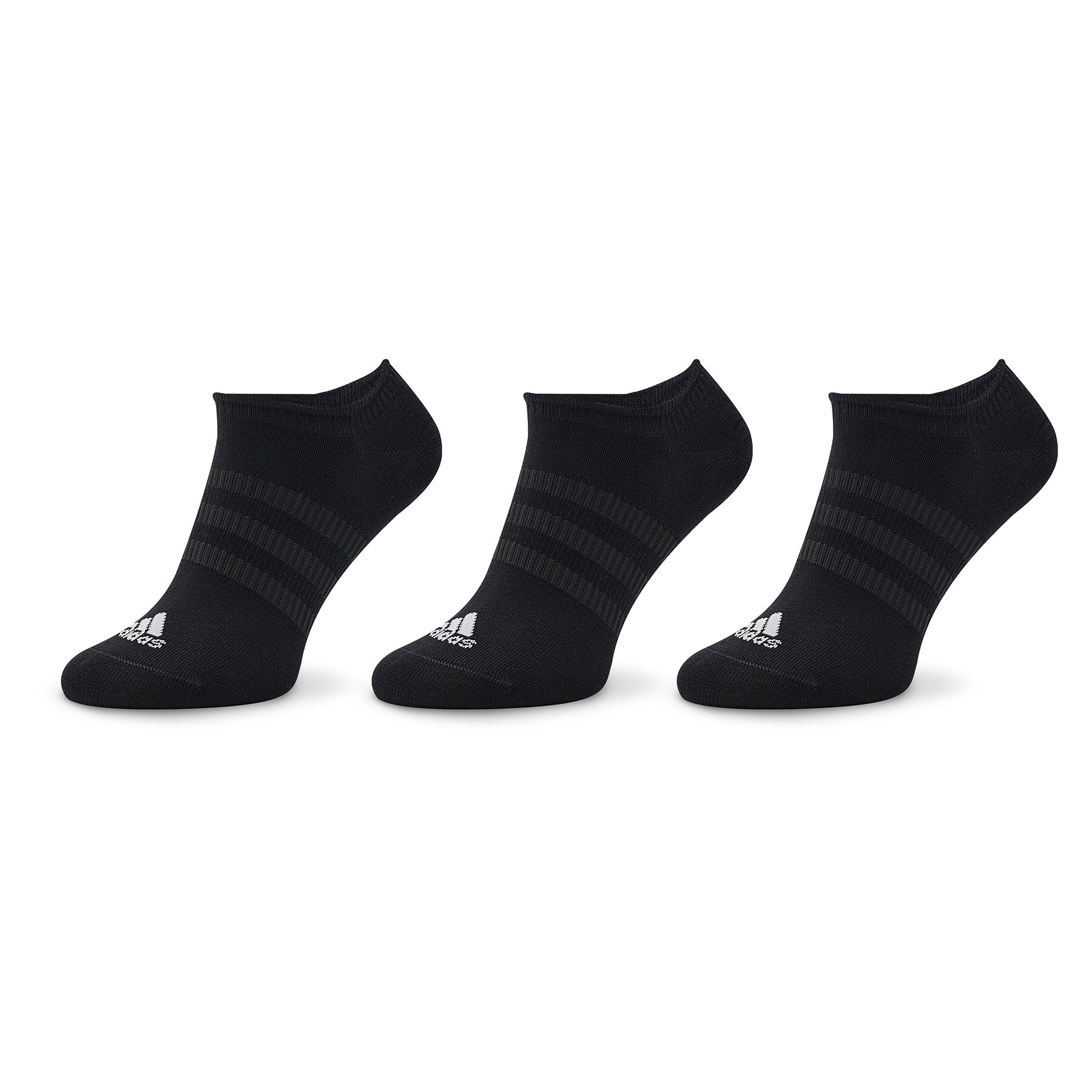 3er-Set niedrige Unisex-Socken adidas Twin And Light IC1327 Black/White von Adidas